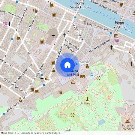 Piazza Pitti, Firenze