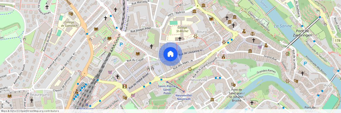 Rue de Lausanne 79, 1700 Fribourg