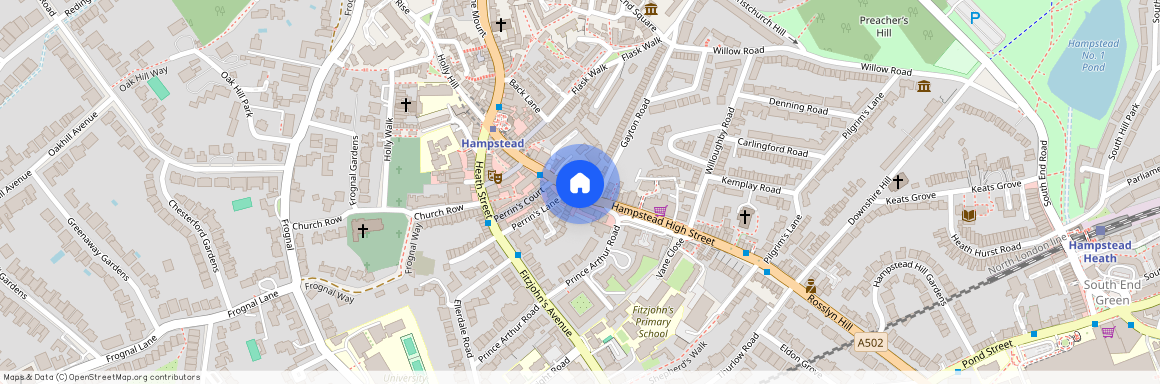 Hampstead High Street, Hampstead, London, NW3