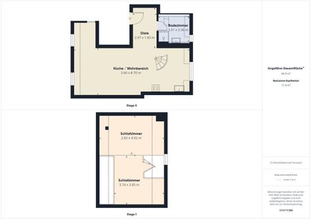 Grosszügige, möblierte 2.5-Zimmer-Maisonette-Wohnung in zentraler Lage beim Spalentor - Photo 2