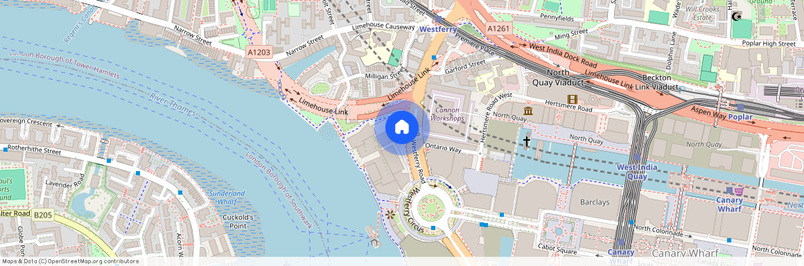 Circus Apartments, 39 Westferry Circus, London, E14