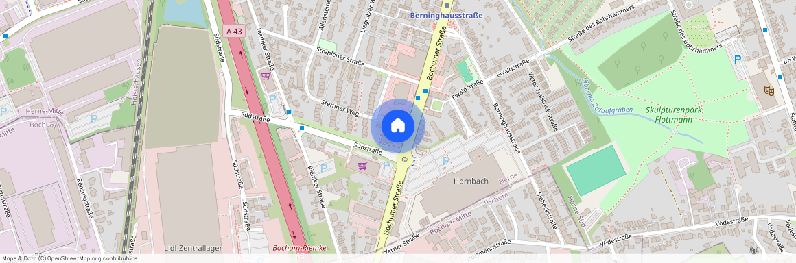 Bochumer Straße 222 Herne Herne-Süd Nordrhein-Westfalen 44625