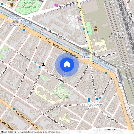 Via Filippo Pacini, Centro Storico, Firenze, Firenze, 50144, Toscana