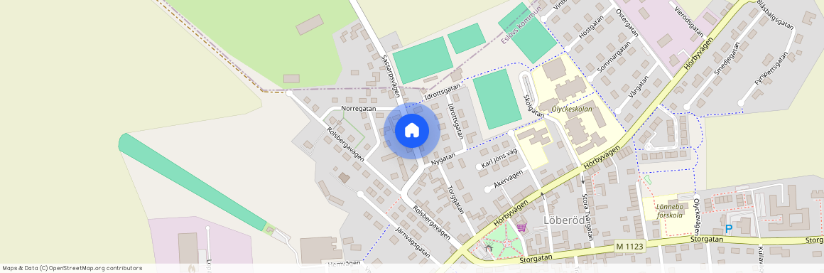 Sassarpsvägen, Löberöd