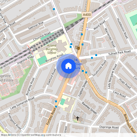 Fortess Road, (MS192), Tufnell Park, NW5