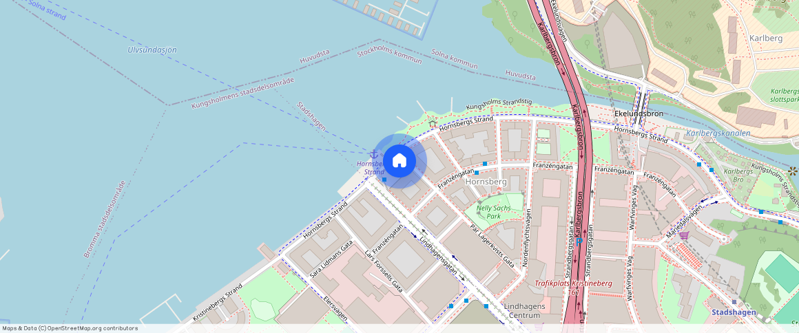 Moa Martinsons torg **, Stadshagen