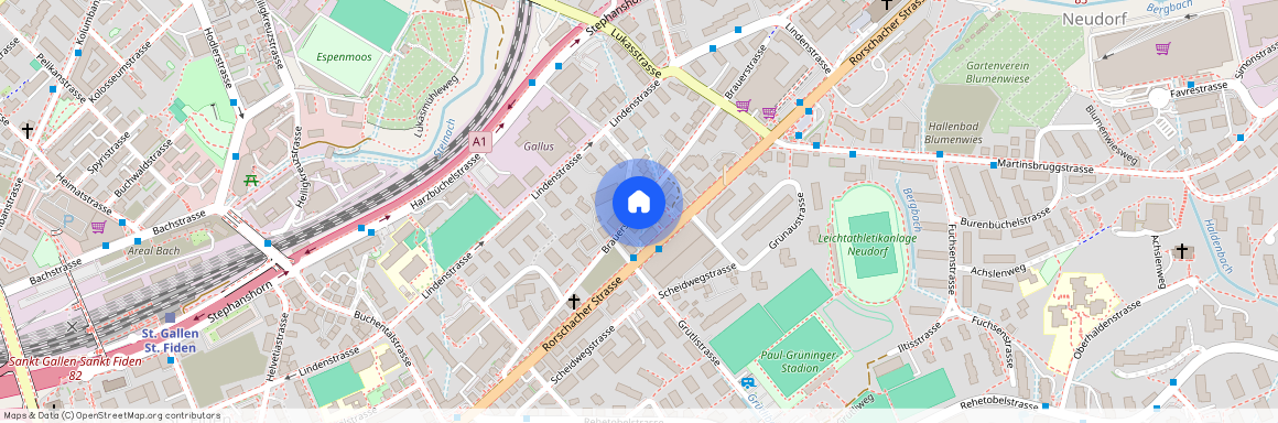 9000, St. Gallen, Brauerstrasse, 30