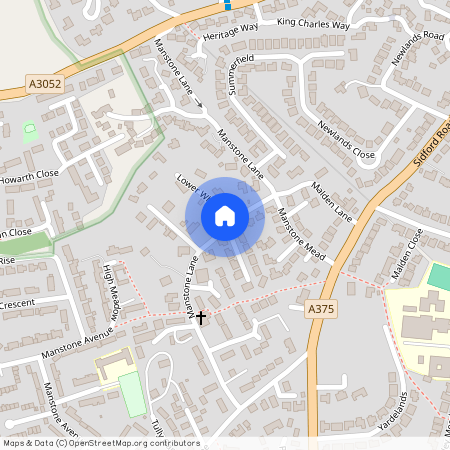 Manstone Lane, Sidmouth