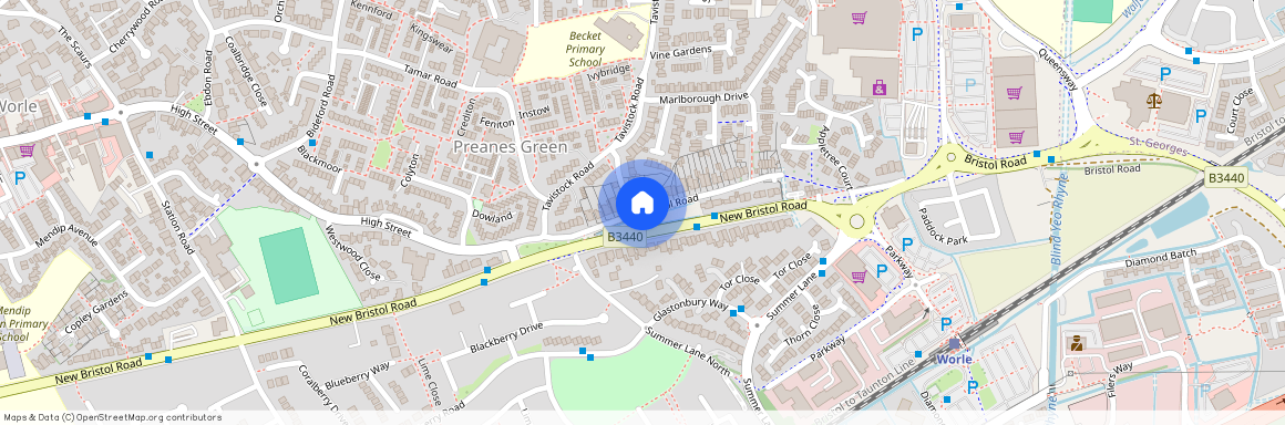Old Bristol Road, Worle, Weston-super-Mare
