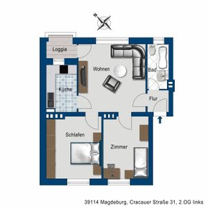 Cracauer Str. 31, 39114 Magdeburg OT Cracau - Foto 3