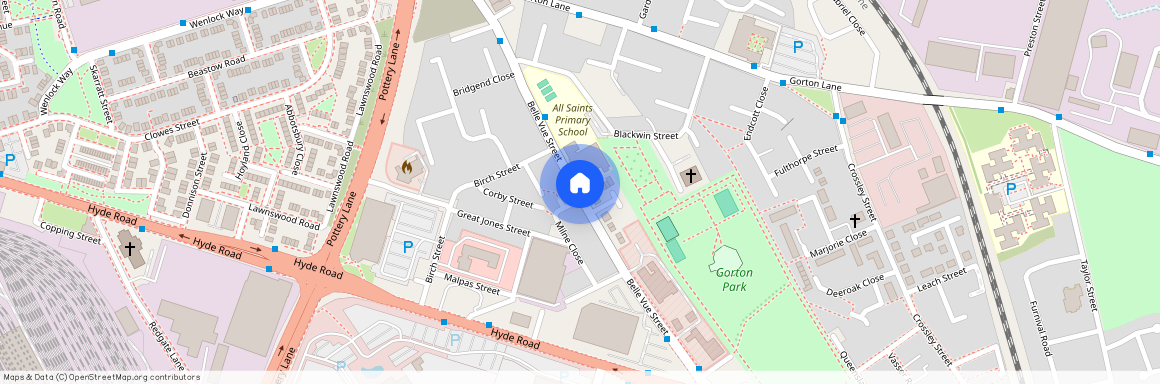 Belle Vue Street, Manchester, Greater Manchester, M12