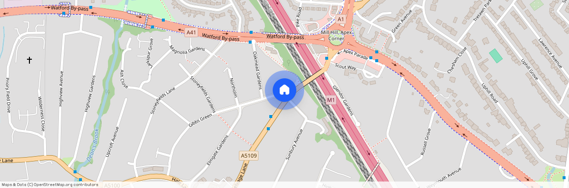 Gibbs Green, HA8, London