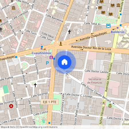 Dr Carmona y Valle 25 #100, Colonia Doctores, C.P. 06720, Df / Cdmx
