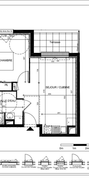 Location Appartement 2 pièces 40m² TOURS 37100 - Photo 2