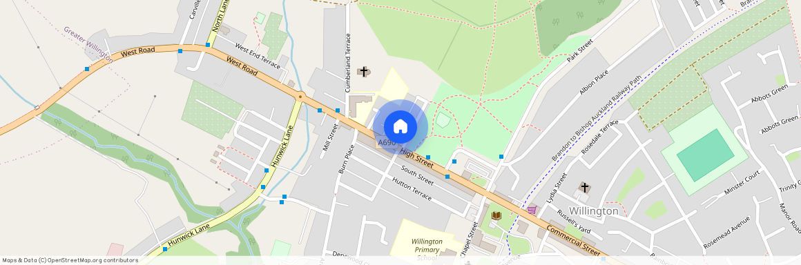 Garden Houses, Willington Crook