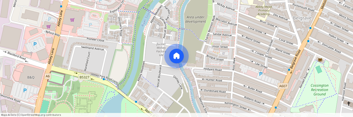 Eastwell Walk, Leicester, LE4