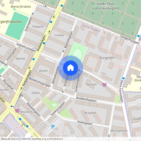 Arildsgatan 2, Östra Sorgenfri