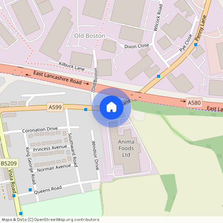 Penny Lane, Haydock, St. Helens, Merseyside, WA11