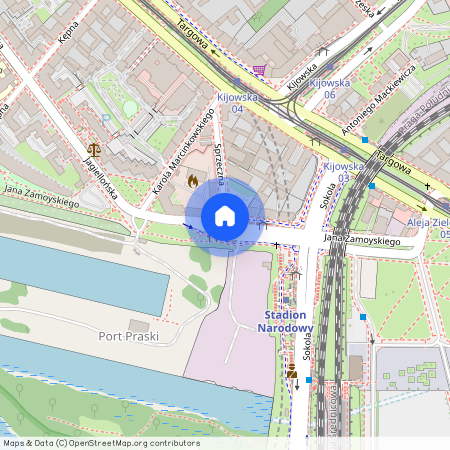 ul. Jana Zamoyskiego 49, Stara Praga, Praga-Północ, Warszawa, mazowieckie