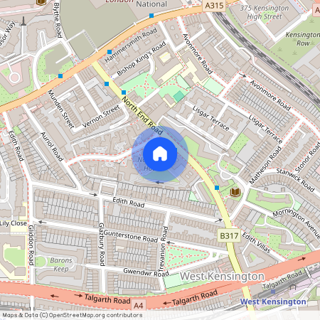 North End House, Fitzjames Avenue, London, W14