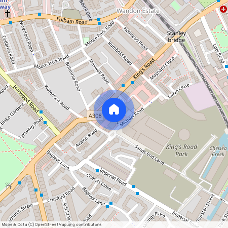 Edith Row, Fulham, SW6, London