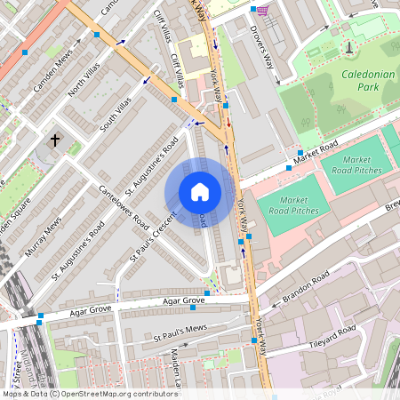 Marquis Road, Kings Cross NW1, NW1, London