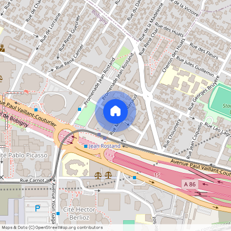 Rue Maria Callas, Francja, Bobigny