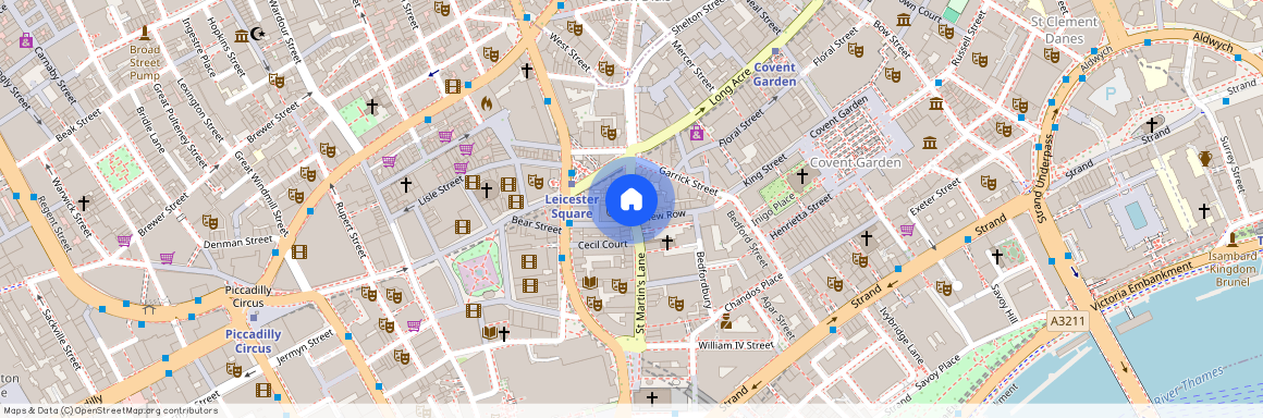 St Martin's Lane, WC2H, London