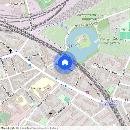 Gottfriedstraße 5, 90478 Nürnberg (Mittelfr) - Südstadt