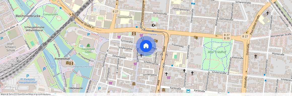 Berliner Platz 8, Bádensko-Württembersko