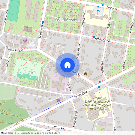 ul. Adama Asnyka, Legnica, dolnośląskie