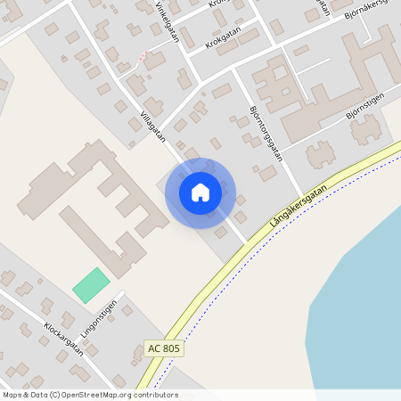 Burträsk, Malå sameby, Västerbotten, Skellefteå, Villagatan 3 B