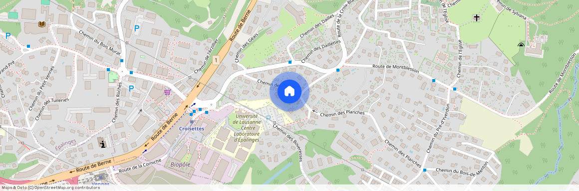 Chemin des Planches 14 A, 1066 Epalinges