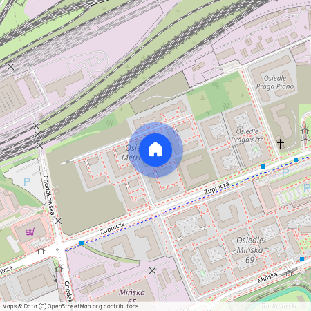 ul. Żupnicza, Grochów, Praga-Południe, Warszawa, mazowieckie