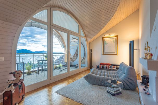 Magnifique appartement en attique de 5 pièces avec vue sur le lac - Photo 1