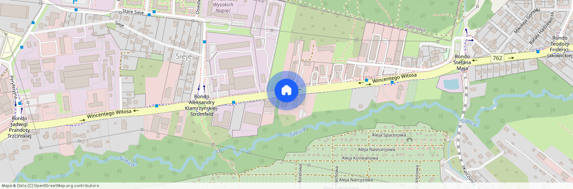 ul. Wincentego Witosa, Piaski, Kielce, świętokrzyskie