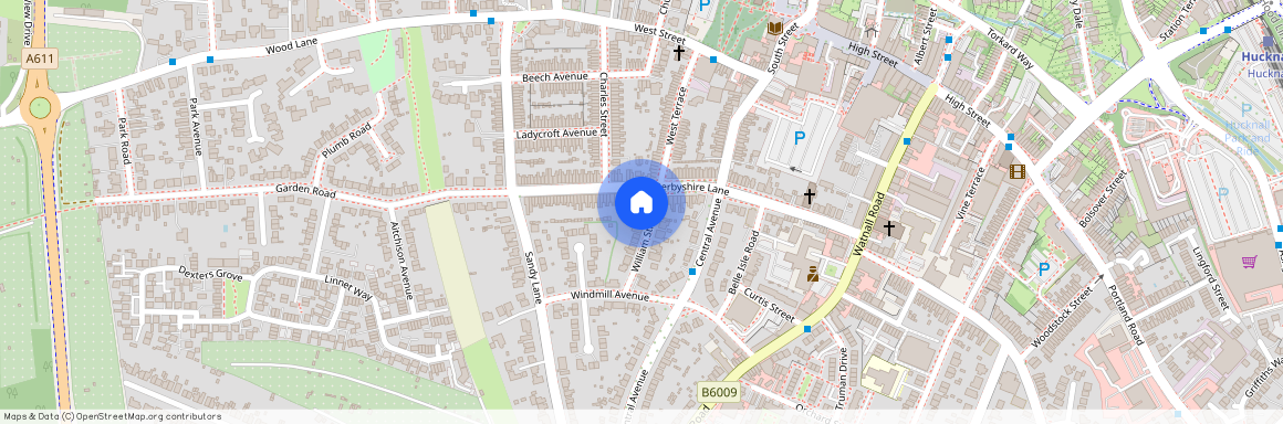 Derbyshire Lane, Hucknall, Nottingham, NG15