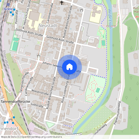 Rosa-Luxemburg-Straße, 07973, Rosa-Luxemburg-Straße    Greiz