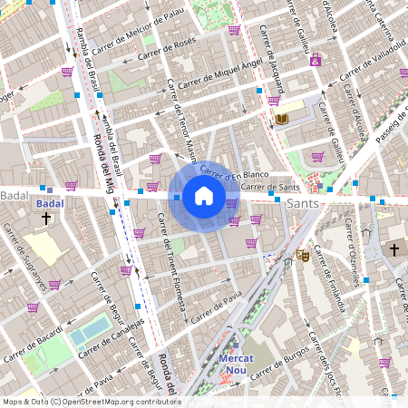 Carrer de Sants, Barcelona, Catalonia 08028