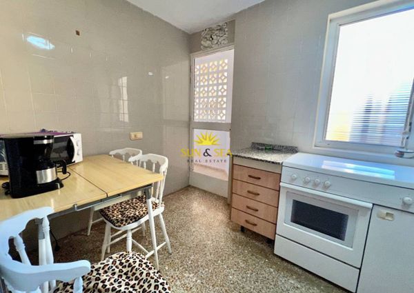 ​ FLAT FOR RENT ON THE FIRST LINE OF THE SEA IN TORREVIEJA - ALICANTE