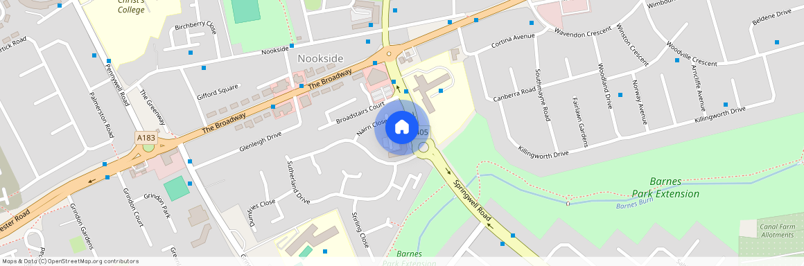 Nairn Close, The Broadway