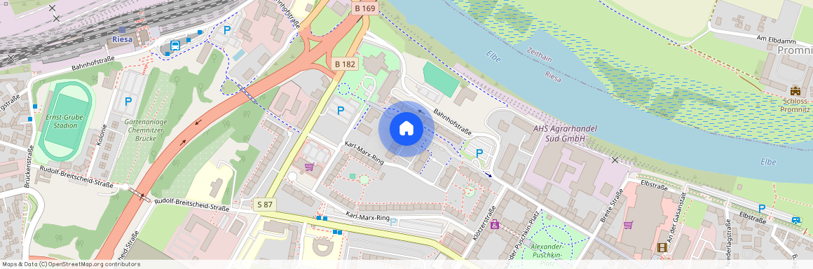 Bahnhofstraße 19, 01587 Riesa, Stadt