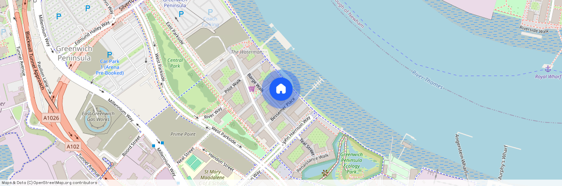 Olympian Way, North Greenwich, London, SE10