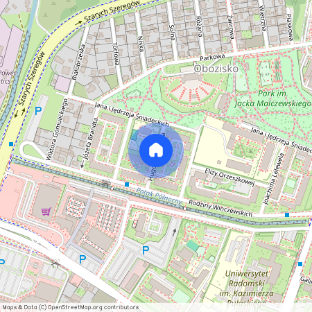 mazowieckie, Radom, Obozisko, Hugona, Kołłątaja