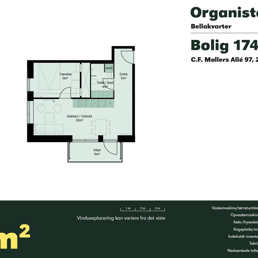 C. F. Møllers Allé 97, 2. mf. - Foto 1