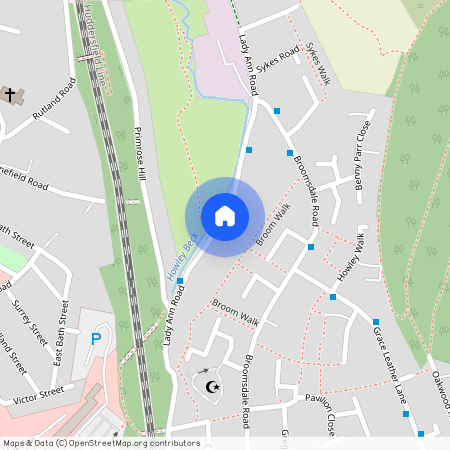 Lady Ann Road, Soothill