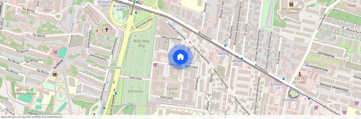 ul. Stańczyka, Bronowice, Bronowice, Kraków, małopolskie