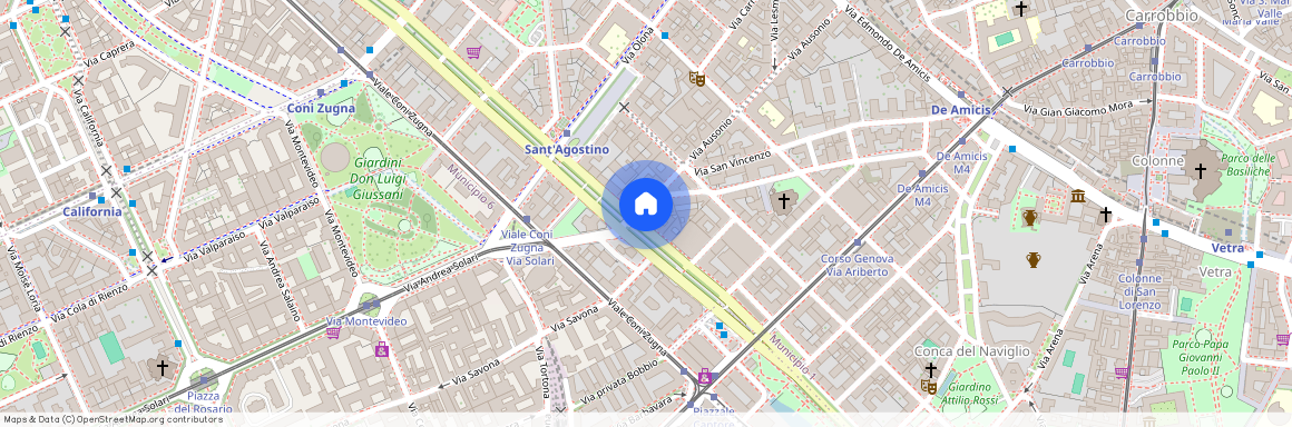 Via Ausonio, 27, 20123 Milano MI, Italy, Milano, Lombardy 20123