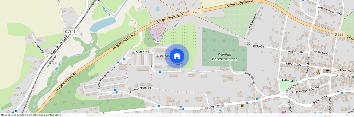 Clara-Wieck-Ring 16, 08258 Markneukirchen