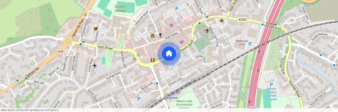 St. Johns Court Church Road, Egham, Surrey, TW20